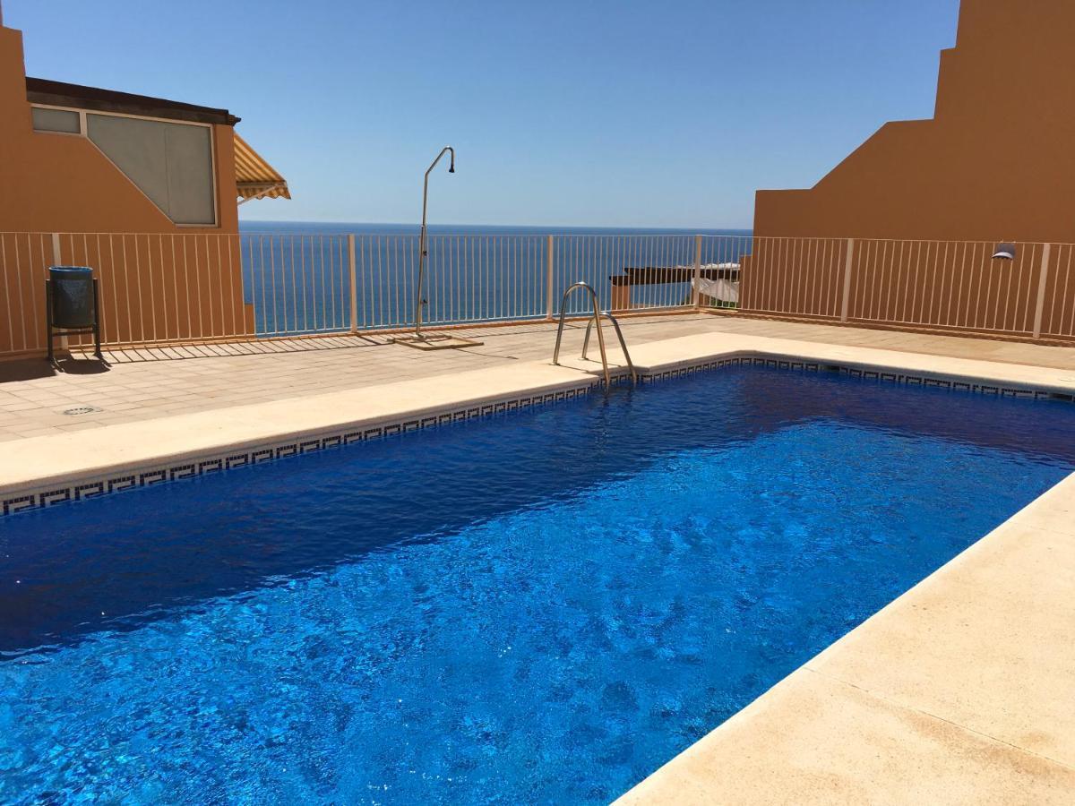 South Facing Apartment, Fantastic Sea Views,Terrace, 300M Beach Mojácar Buitenkant foto