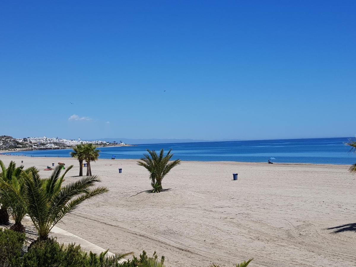 South Facing Apartment, Fantastic Sea Views,Terrace, 300M Beach Mojácar Buitenkant foto